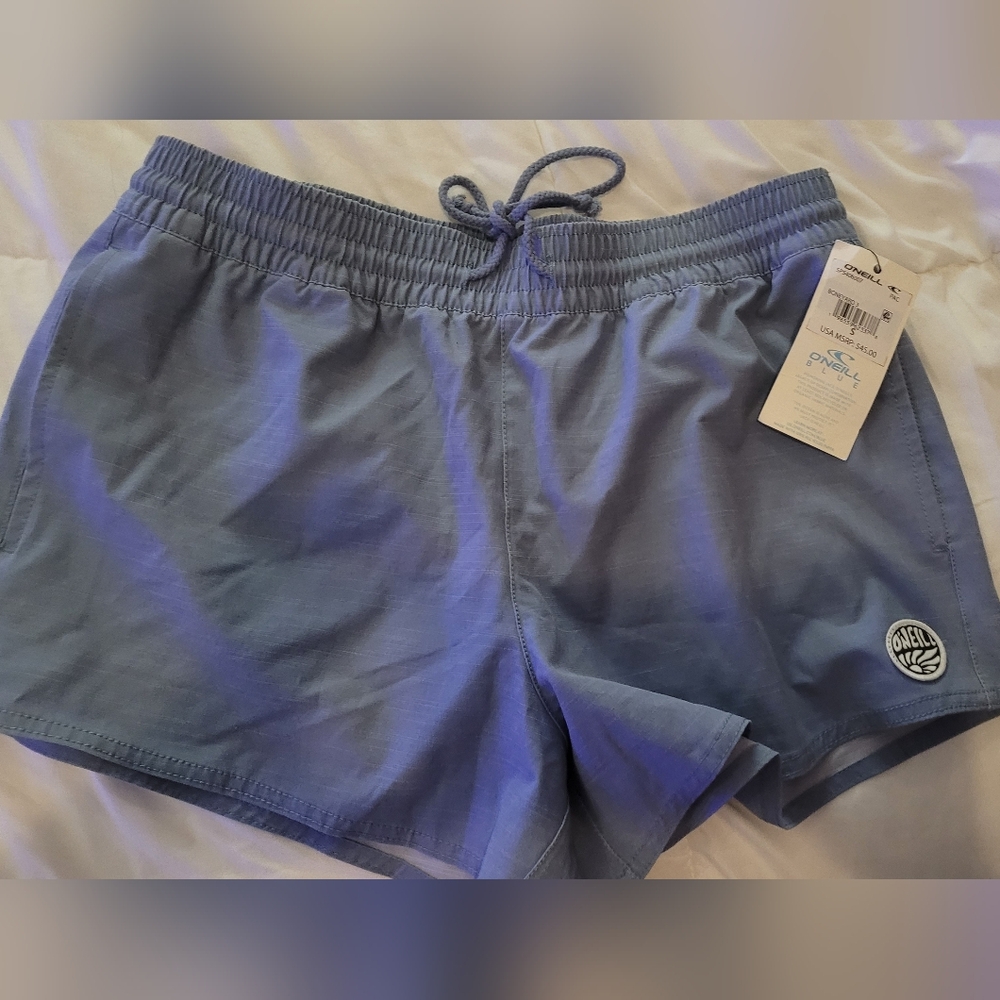 O'Neill Light Blue Women's Swim/Beach Shorts